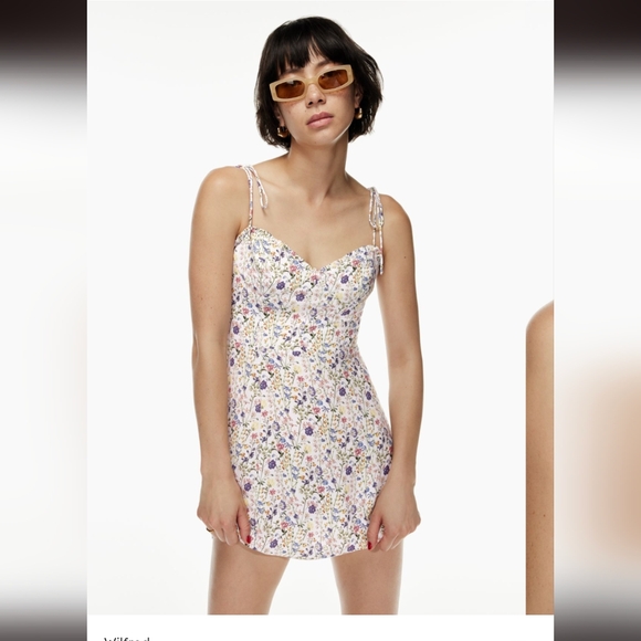 Wilfred Fable Dress in Birch/Wheat Print - Picture 1 of 12